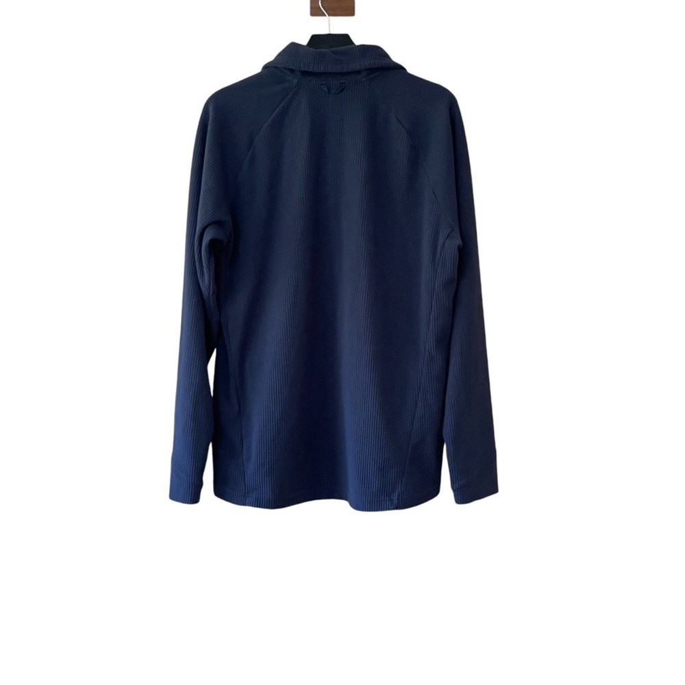 Outdoor Research Women’s Trail Mix Snap Pullover in Naval Blue - Picture 3 of 14